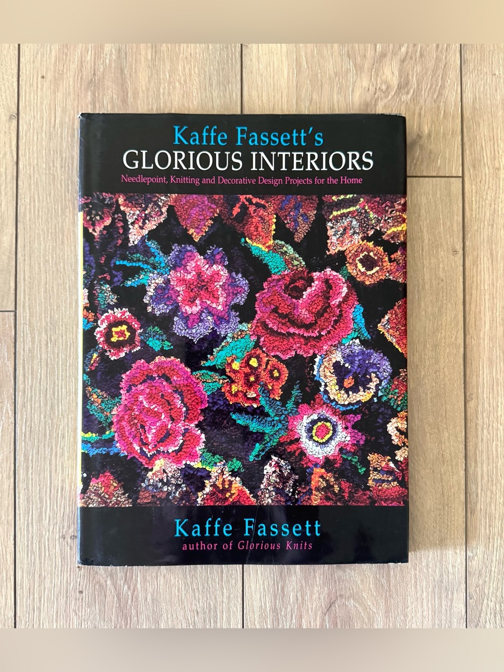 Vintage Kaffe Fassett’s Glorious Interiors Hardcover Design Fiber Arts Book 1995